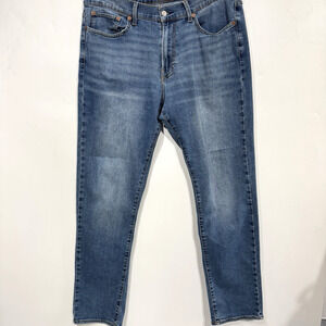 Lucky Brand Men's 410 Athletic Slim Jeans Sz 36x34 Blue Medium Wash Stretch